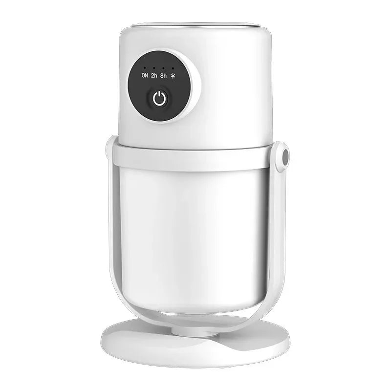 90 Degree Rotating Humidifier Intelligent Large Capacity Atomizer USB Silent Night Light Air Purification Difuser Essential Oil
