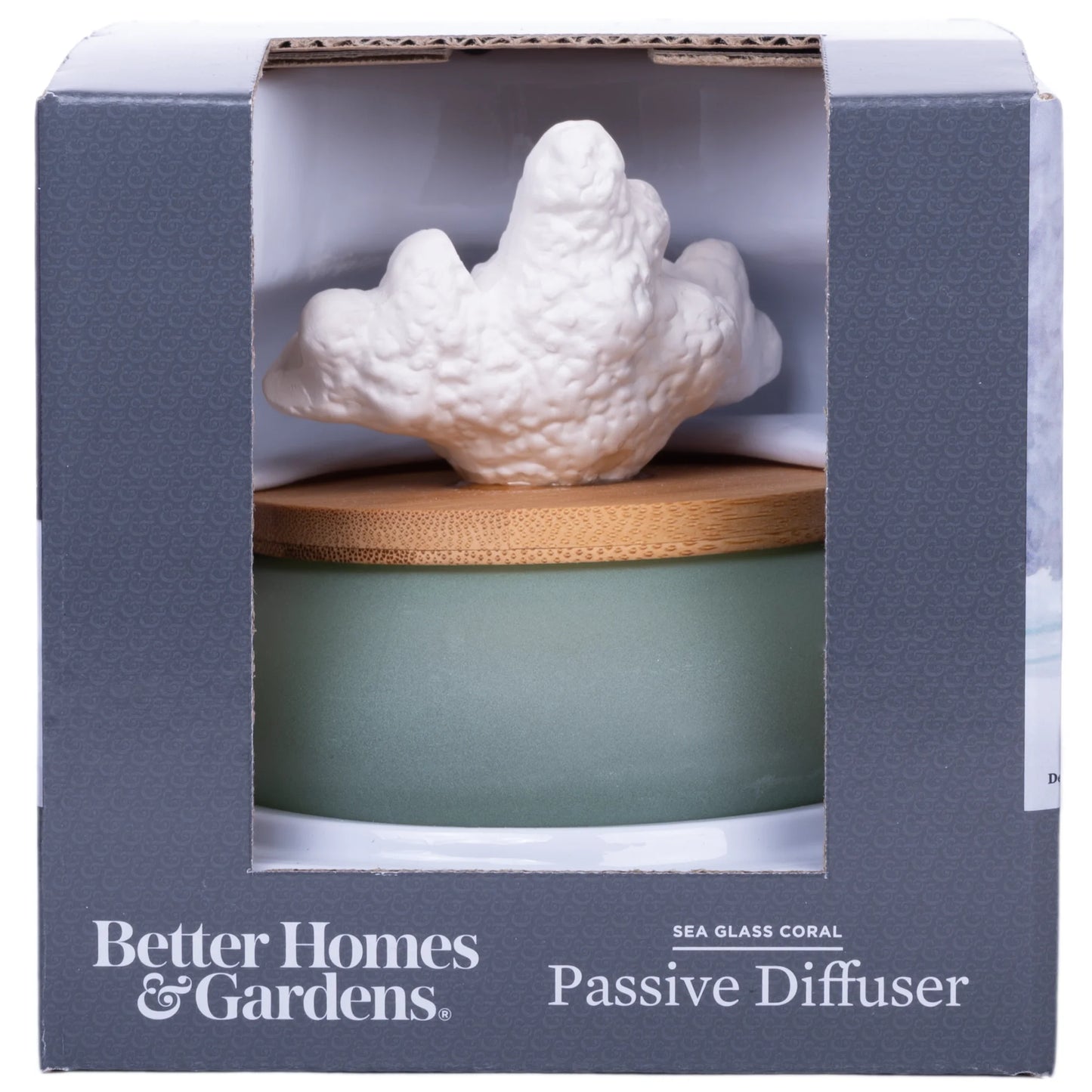 Wicking Ceramic Diffuser, Sea Glass Coral