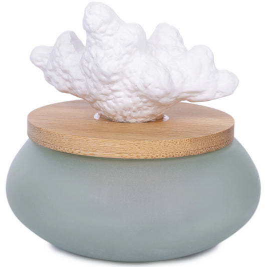 Wicking Ceramic Diffuser, Sea Glass Coral