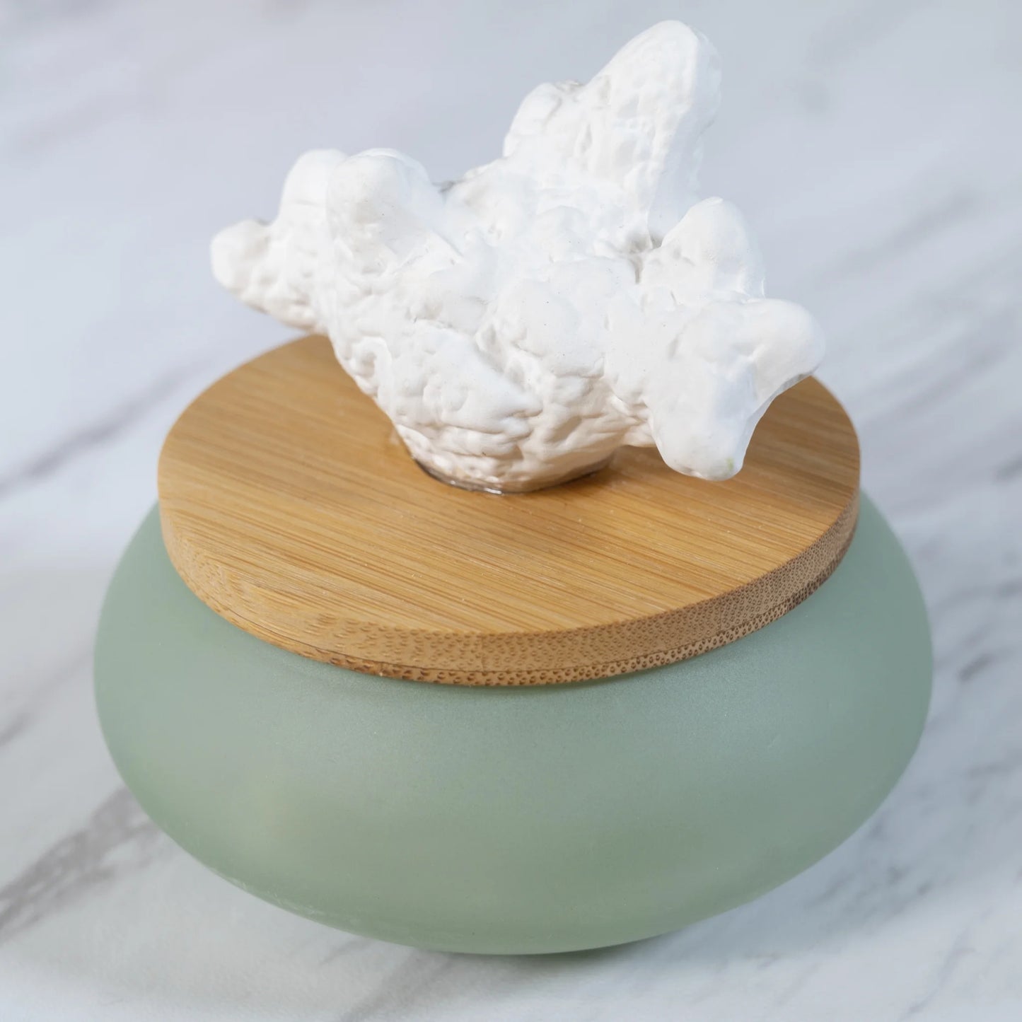 Wicking Ceramic Diffuser, Sea Glass Coral